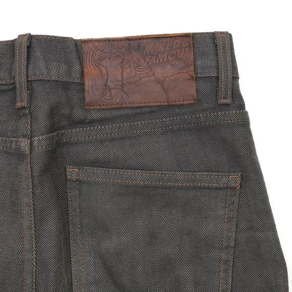 Naked & Famous Super Guy Hunter Stretch Japanese Selvedge Denim - Size 31 X 30 - Picture 9 of 10